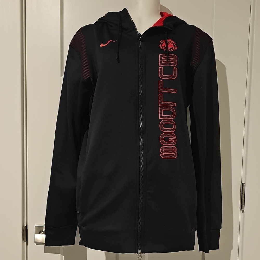 Nike Black Georgia Bulldogs Full Zip Jacket